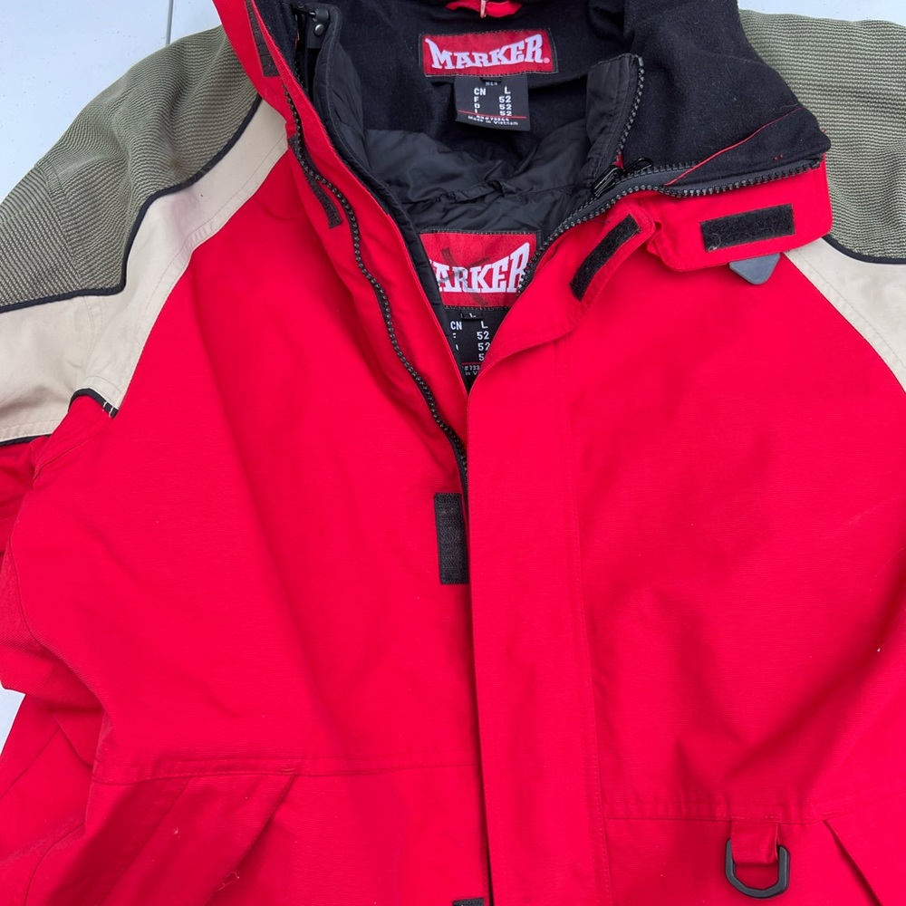 Hooded Jacket made by marker